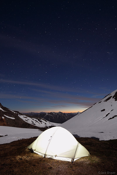 Stars and tent Stars and tent