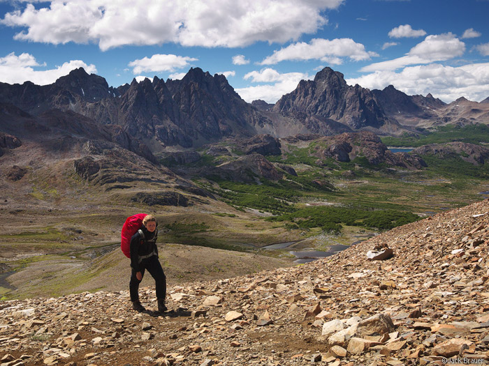 Hiking Paso Ventarron, Isla Navarino, Chile
