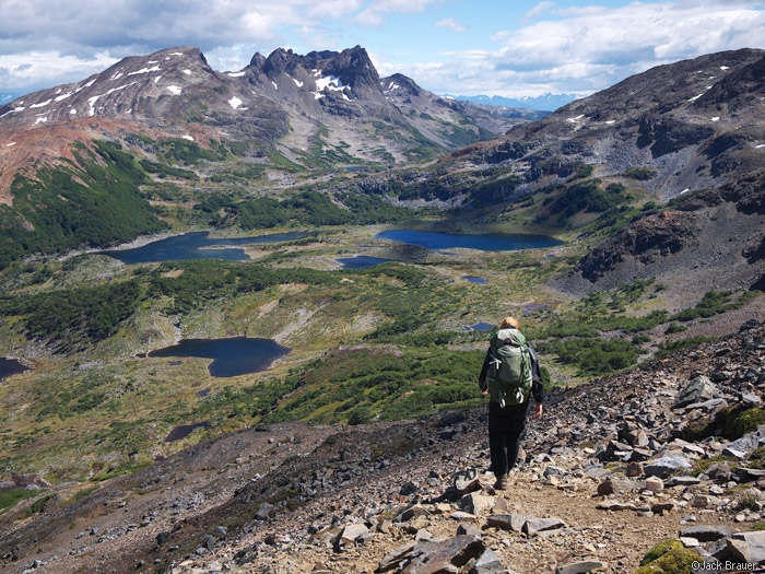 Hiking Paso Ventarron, Isla Navarino, Chile