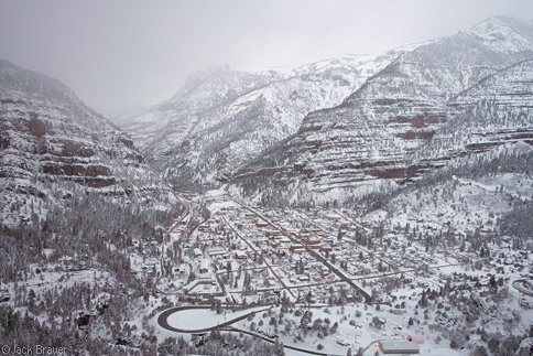 Snow in Ouray