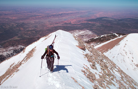 High above Moab