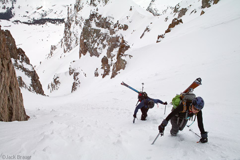 Pearl Couloir, Cathedral Peak