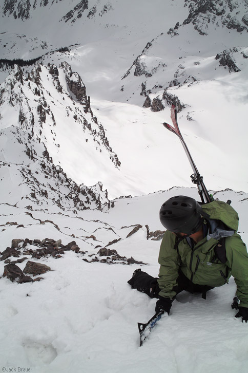 Pearl Couloir, Cathedral Peak