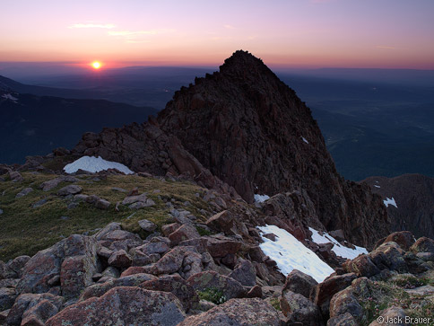 Sneffels Range sunset