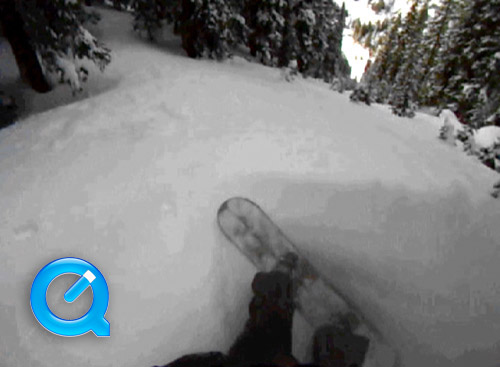 Snowboarding Helmet Cam