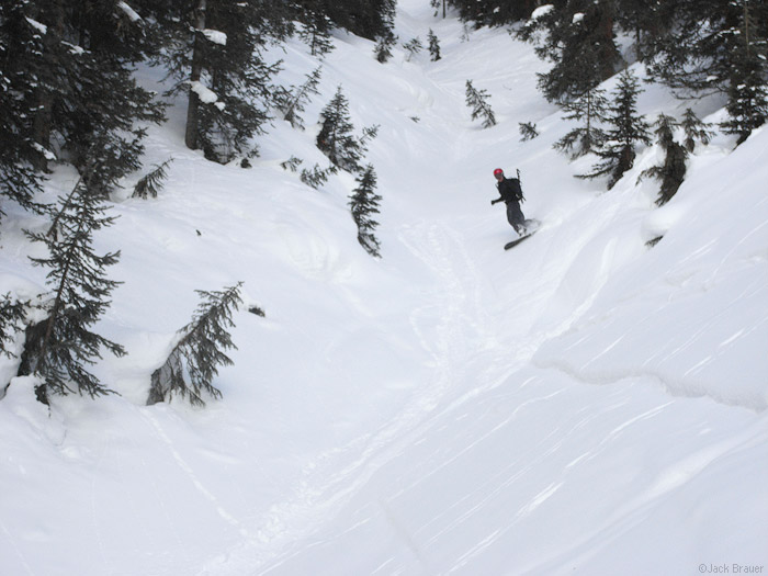 backcountry snowboarding