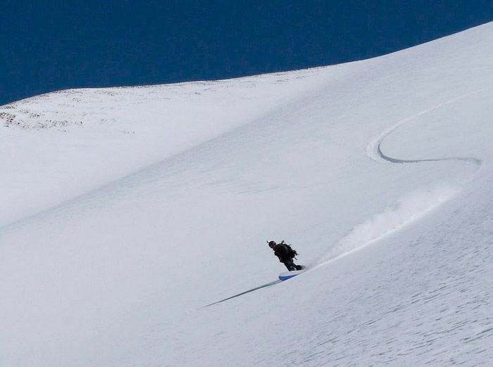 backcountry snowboarding