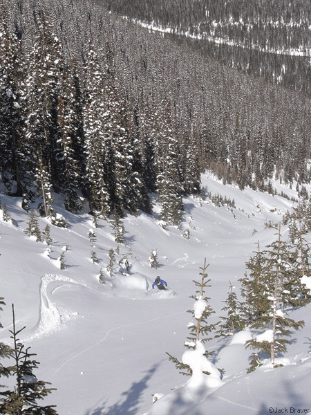 Backcountry skiing