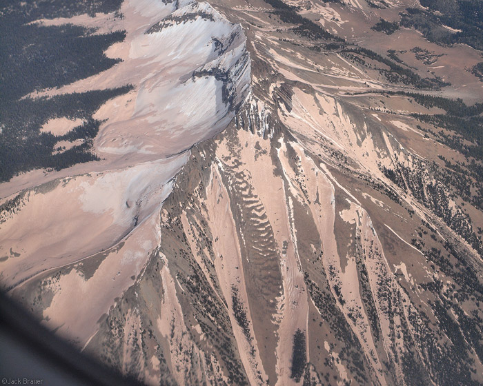Dust covered mountains in Colorado