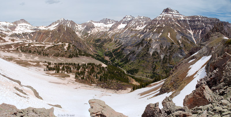 Sneffels Range panorama