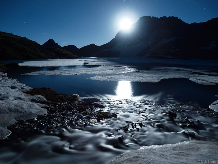 Columbine Lake Moonlight