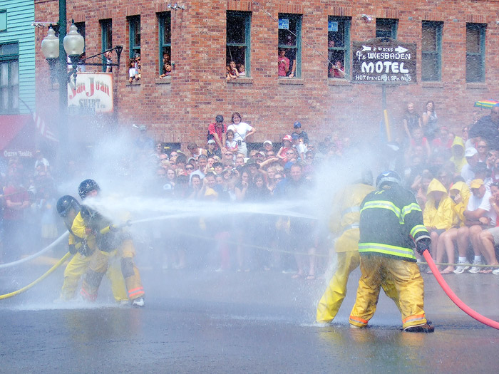 Water fight, Ouray