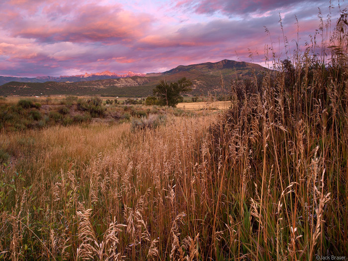 Sunset in Ridgway, Colorado