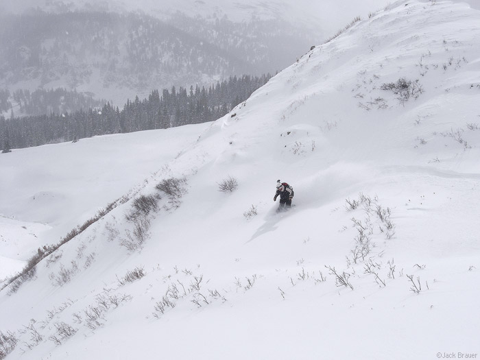 snowboarding in colorado