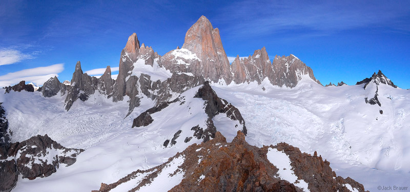 Monte Fitz Roy panorama, Patagonia