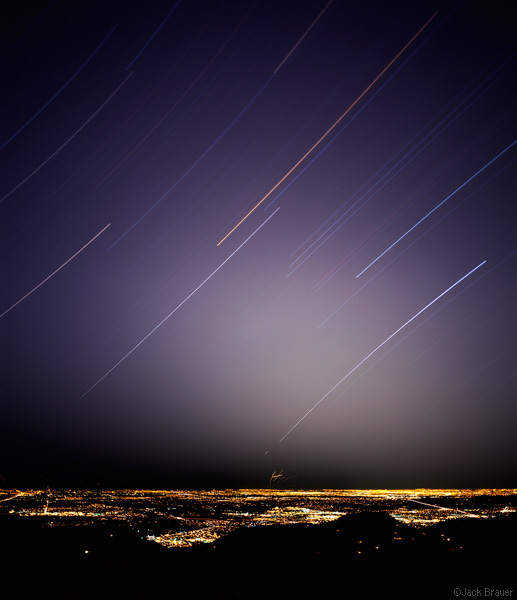 Star Trails over Denver