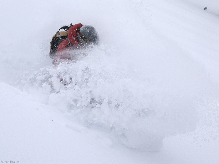 powder face shot