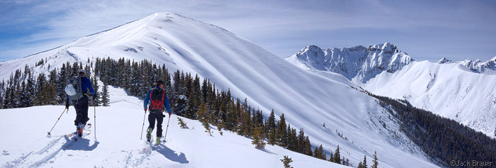 San Juan skiing panorama