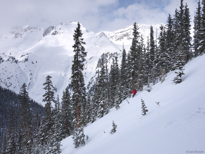 backcountry skiing in the San Juans