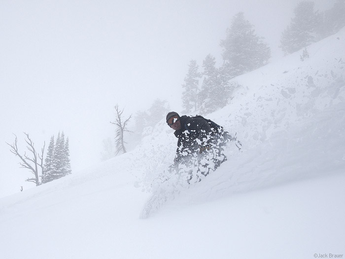 Teton Pass snowboarding