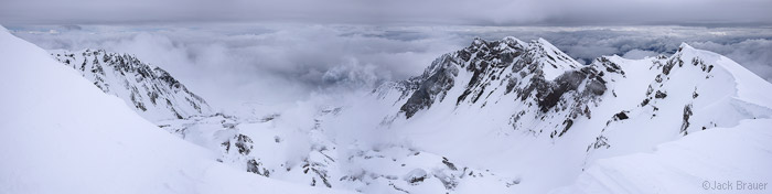 Mt. St. Helens summit crater panorama