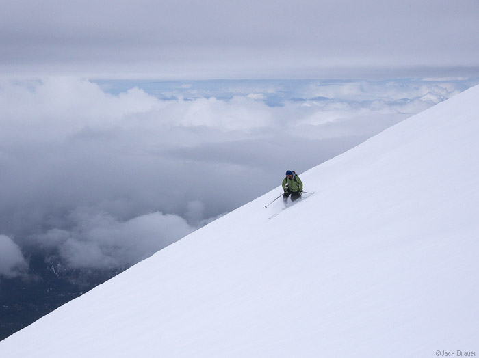 Skiing Mt. St. Helens