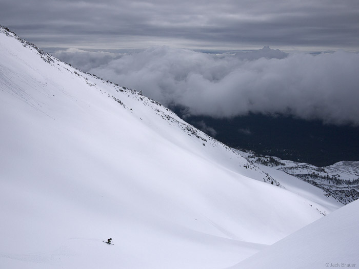 Skiing Mt. St. Helens