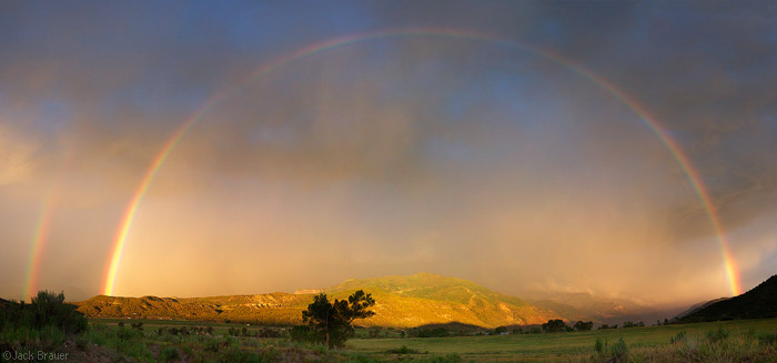 Rainbow over Ridgway, Colorado