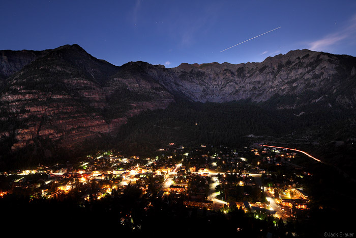 Space Station over Ouray, Colorado