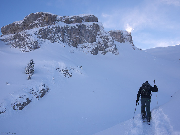 Splitboarding in the Swiss Alps