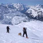 Skiing Schafberg, Engelberg, Switzerland