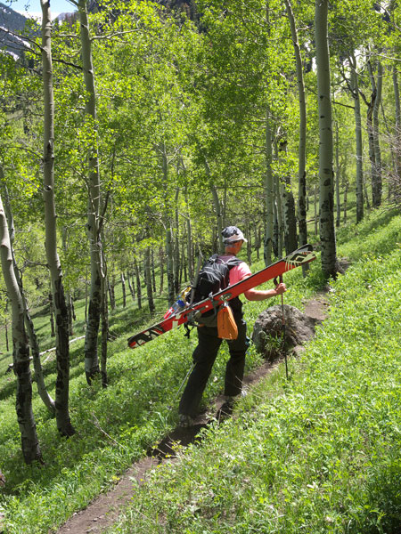 Hiking into summer