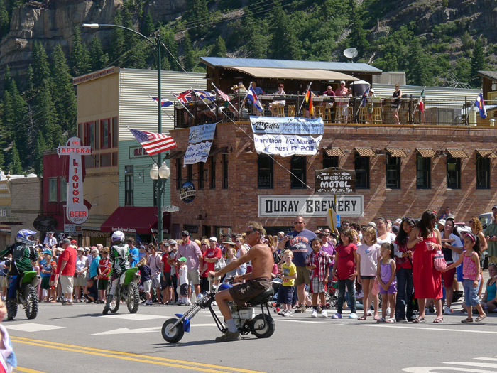 4th of July parade in Ouray, Colorado