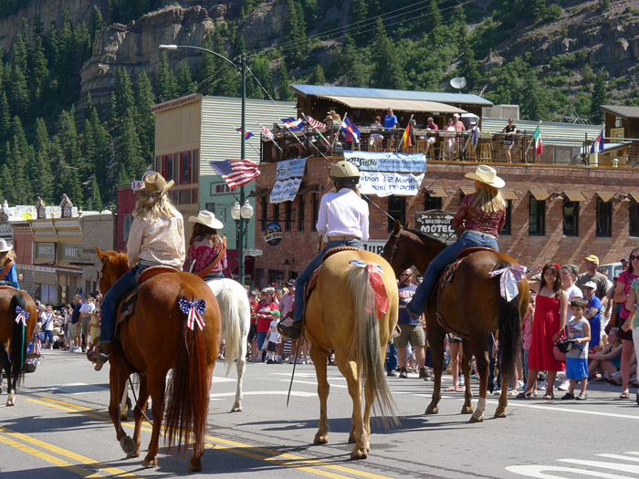 4th of July parade in Ouray, Colorado