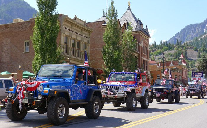 4th of July parade in Ouray, Colorado
