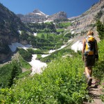 Hiking Mt. Timpanogos from the Aspen Grove trail