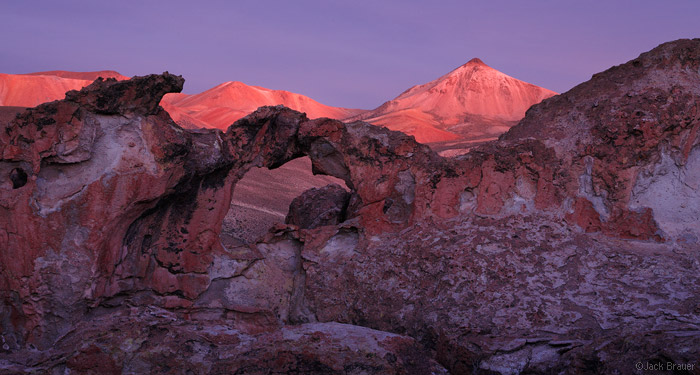 Surreal rock formations in northern Chile