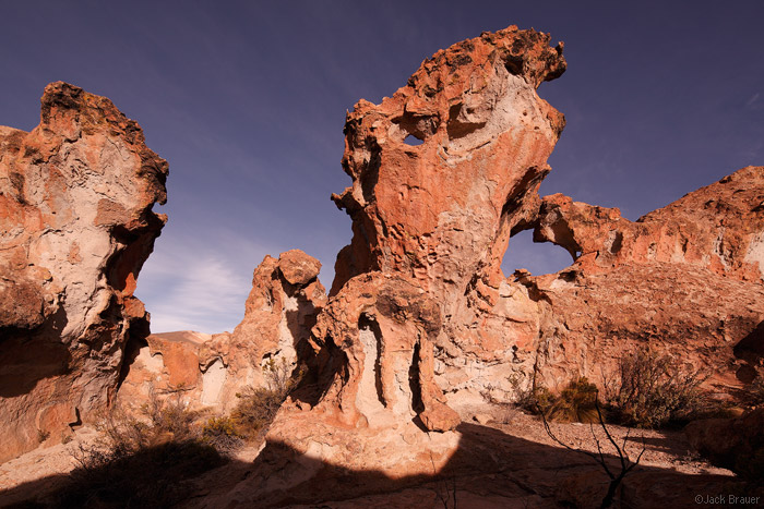 Surreal rock formations in northern Chile