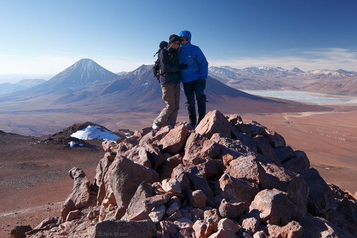 On the summit of Cerro Toco, above the Atacama, Chile