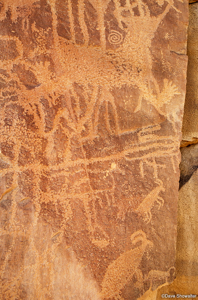 Legend Rock Petroglyph Panel