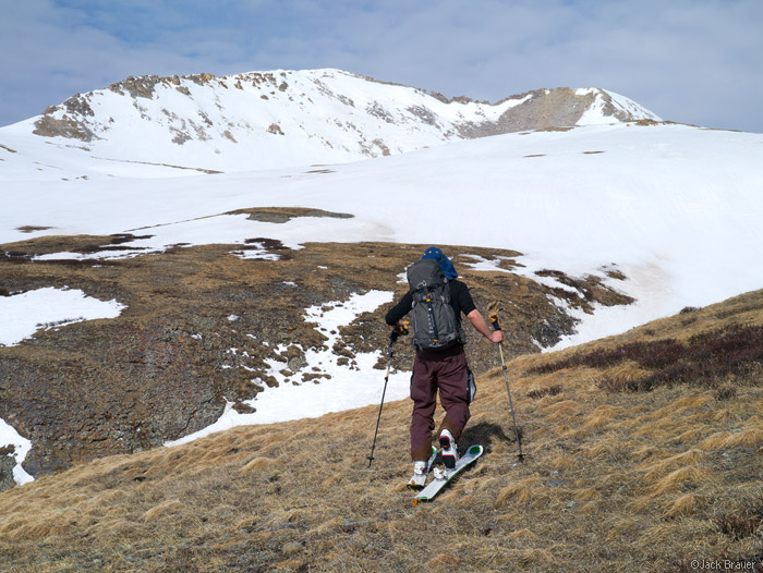 Skinning on grass, Colorado