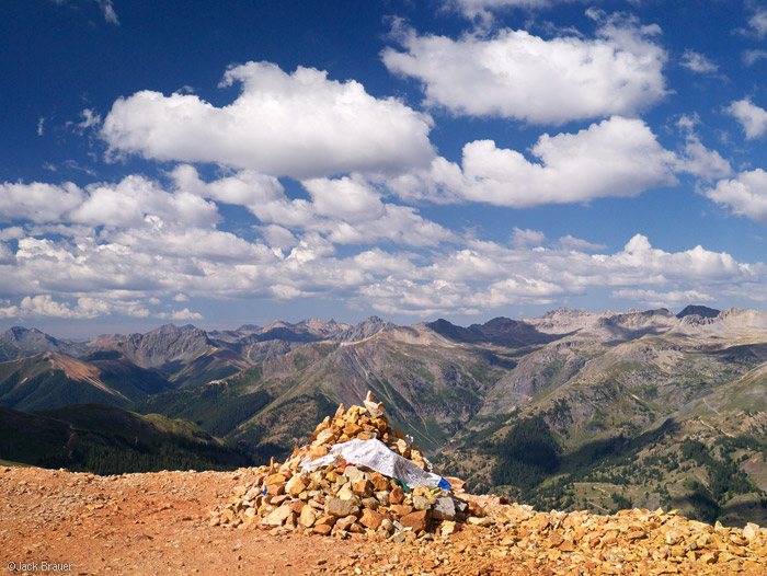 Red Mountain summit, San Juans, Colorado