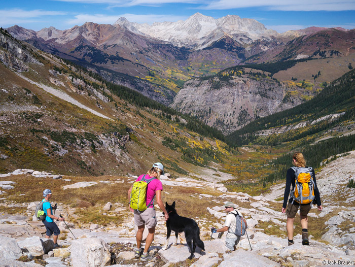 Hiking Treasure Mountain, Colorado