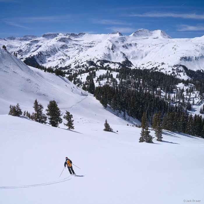 Backcountry skiing