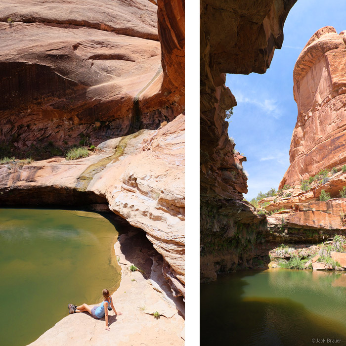 Owl Creek Canyon pools