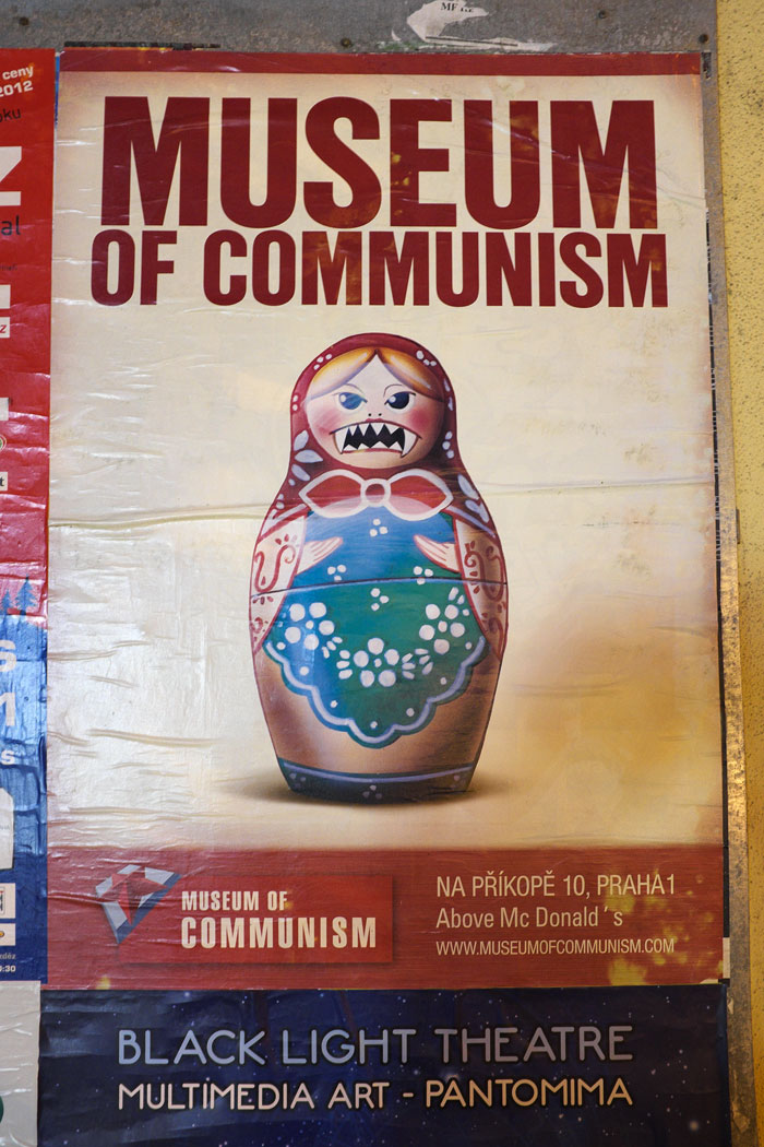 Museum of Communism poster, Prague