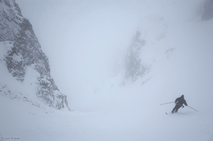 Skiing in the San Juan.