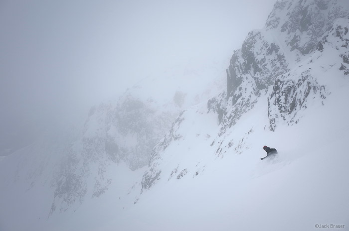 Skiing in the San Juans, Colorado