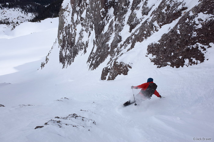 More early season skiing in the San Juans, Colorado