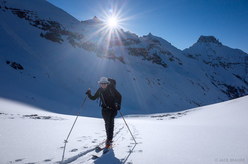 Skinning up Yankee Boy Basin